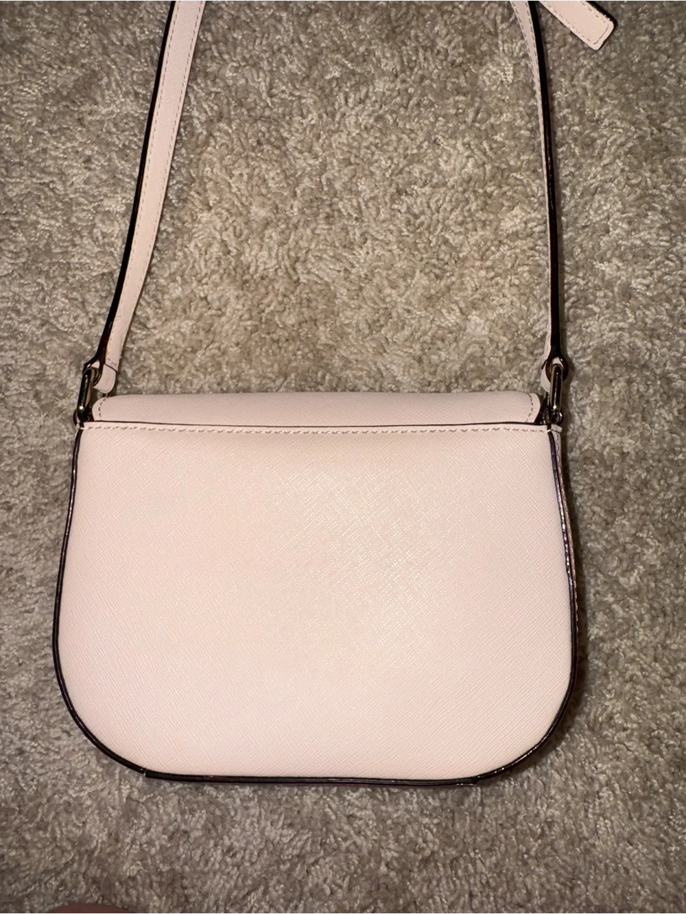 kate spade Blush Pink Leather Crossbody Bag